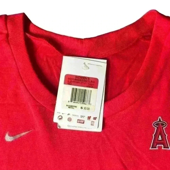 Los Angeles Angels Nike long sleeve Women’s shirt Size Large NWT - Picture 4 of 5